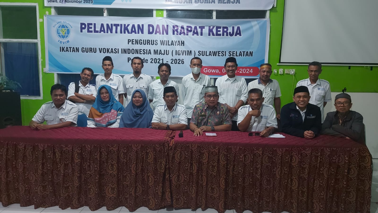 Pelantikan dan Raker PW-IGVIM Sulsel - Dunia Pendidikan